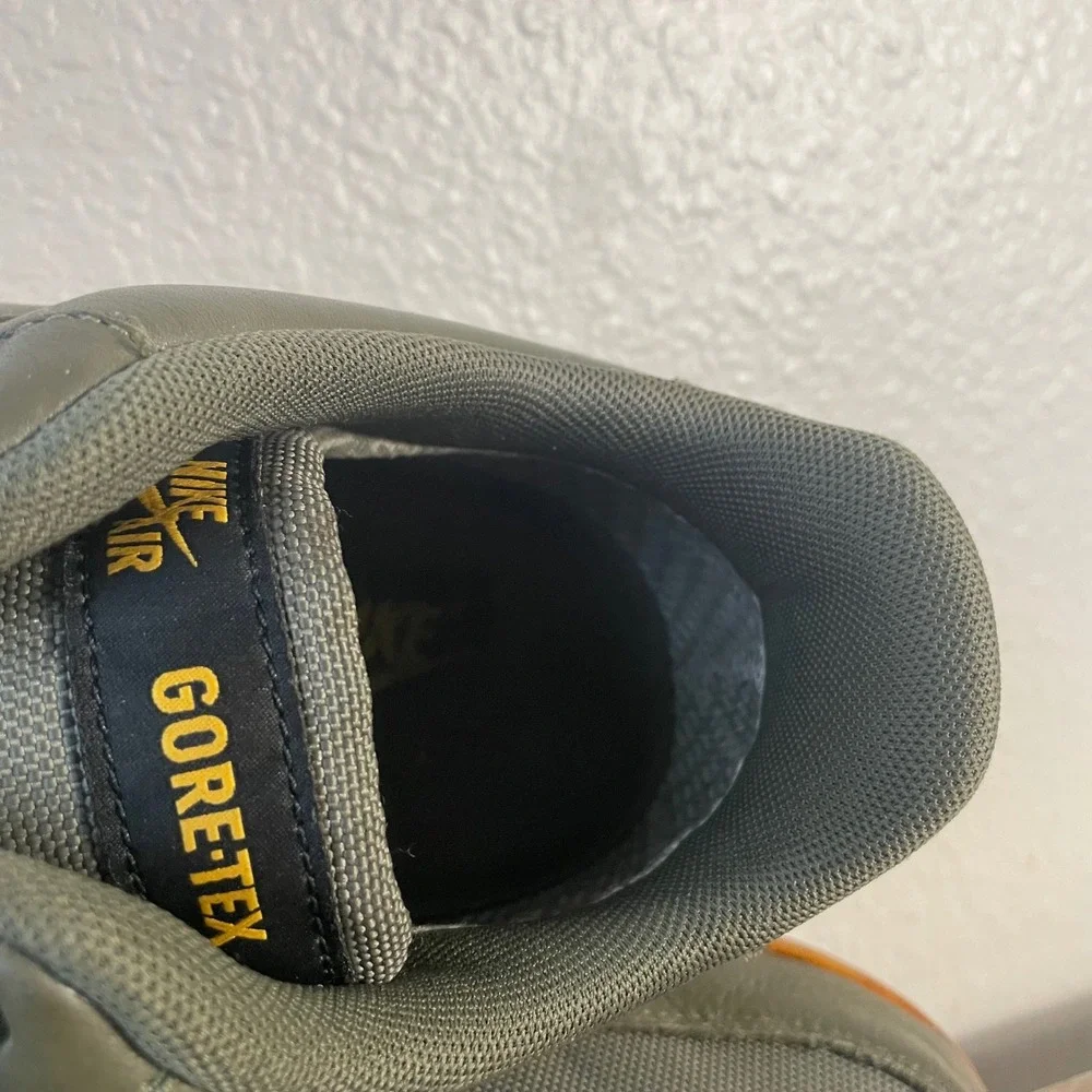 Nike Air Force 1 Low Gore-Tex Medium Olive Gum Mens 11.5 CK2630-200